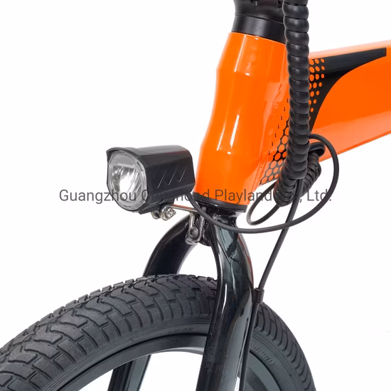 Nuovo modello di bici elettrica da montagna pieghevole con batteria al litio da 26 pollici 48V in acciaio al carbonio con luce